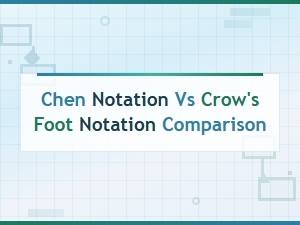 Chen vs Crow's Foot: Er Diagram Notation Comparison